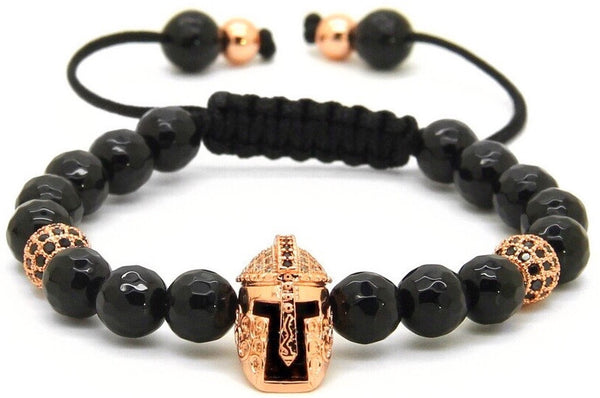 18kt Warrior Helmet Bracelet