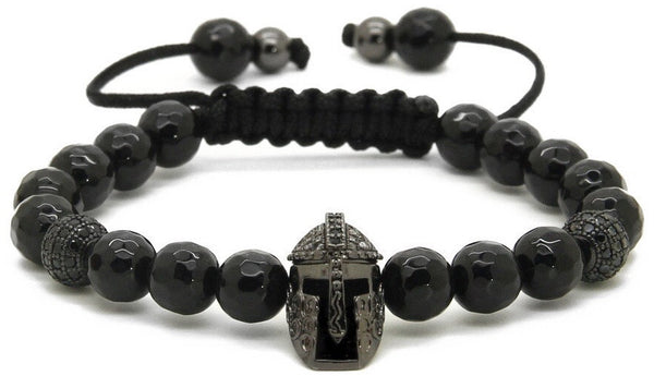 18kt Warrior Helmet Bracelet